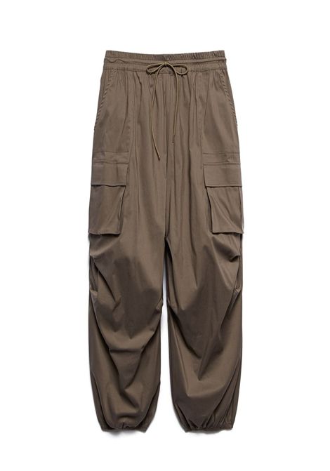 Pantalone Aniye By donna 1858032422 cargo alpha mud con coulisse Aniye by | Pantaloni | 1858032422